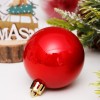 Christmas decorations 6cm / 30pcs red transparent ball Christmas Ball Set Christmas Tree Pendant