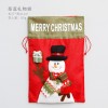 Christmas decorations Candy Bag old man Snowman deer Gift Bag Christmas children medium linen gift bag