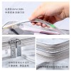 Tommill transparent waterproof cosmetic bag travel portable dry wet separation wash bag simple bath storage bag