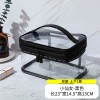 Tommill transparent waterproof cosmetic bag travel portable dry wet separation wash bag simple bath storage bag