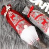 Christmas decorations Rudolph wine bottle set three-dimensional old man wine bottle bag beard red wine bag gift