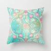 Home by pillow case name family style Moroccan Bohemian Mandala holding pillow case