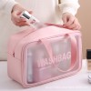 Transparent cosmetic bag simple portable cosmetic storage bag cosmetic storage bag travel storage cosmetic bag