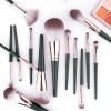 14 green cloud makeup brush sets first saw a series of loose powder brushes, eye shadow brushes, Cangzhou soft hair cosmetic tools.
