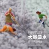 Flocking household door anti-skid floor mat household bathroom bathroom door absorbent foot mat door mat