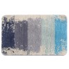 Flocking household door anti-skid floor mat household bathroom bathroom door absorbent foot mat door mat