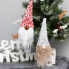 Christmas decorations Santa Claus forest pendant pointed hat faceless Doll Christmas Tree Pendant
