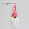 Christmas decorations Santa Claus forest pendant pointed hat faceless Doll Christmas Tree Pendant