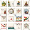 Home Christmas pillow case Christmas tree christmas ball pillow case Christmas tree