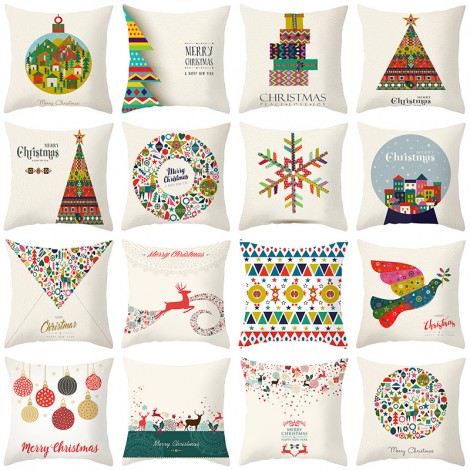 Home Christmas pillow case Christmas tree christmas ball pillow case Christmas tree