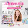 Children DIY making bracelets creative hand rope girl toys beaded jewelry educational toys
