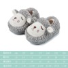 Cute baby home children's cotton shoes, non-slip warm children's shoes, casual cartoon baby fur slippers