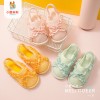 Children's cotton slippers 1-4 years old cute girls autumn and winter indoor slippers non-slip soft bottom indoor home