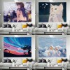 Cartoon background cloth ins tapestry lovely bedroom live photo tapestry can be customized according to the drawing