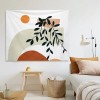 Small fresh Morandi hanging cloth tapestry wall decoration cloth art hanging picture background cloth wall hanging tapestry