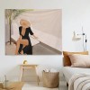 Small fresh Morandi hanging cloth tapestry wall decoration cloth art hanging picture background cloth wall hanging tapestry