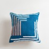Ins Nordic style home stay pillow case cotton canvas towel embroidered pillow living room bedroom cushion office chair waist pillow