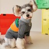 Dog clothes autumn winter reflective sweater fadou Teddy Bago Chenery bomeibi bear pet clothes