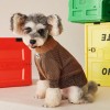 Dog clothes autumn winter reflective sweater fadou Teddy Bago Chenery bomeibi bear pet clothes