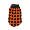 new pet clothes for small and medium-sized cats and dogs in autumn and winter plus velvet knitted plaid four-legged clothes 