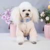 Autumn and winter dog four legged clothes thickened cotton clothes Chinese antique new year cat clothes pet Hanfu