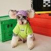 Dog clothes 2021 autumn fake two sweaters Teddy Schnauzer Ricky Bomei cat pet clothes