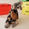 Dog clothes autumn bear cotton sweater Teddy fado Koki Chenery small and medium-sized dog pet clothes
