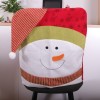 Christmas Decoration Christmas cloth seat cover Christmas party Santa Snowman elk seat cover