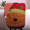 Christmas Decoration Christmas cloth seat cover Christmas party Santa Snowman elk seat cover
