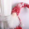 Kaicheng Christmas decoration Nordic faceless old man holding curtains Velcro curtain buckle hotel family Christmas decoration
