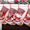 Christmas hot 2021 letter Christmas stockings Gift Bag Christmas Decoration Christmas stockings pendant medium bag