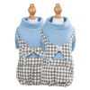 Dog clothes autumn and winter plus cotton thickened small dog four legged cotton clothes lattice couple's pet winter clothes