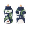 2020 new product dog clothing small and medium cats and dogs knitted sweater letter printing breathable autumn and winter plus velvet pet clothes	