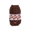 2020 new product dog clothing small and medium cats and dogs knitted sweater letter printing breathable autumn and winter plus velvet pet clothes	