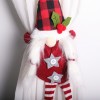 Kaicheng Christmas decoration felt doll curtain buckle curtain hold long leg faceless Doll Christmas supplies