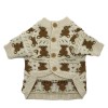 Dog clothes autumn winter bear sweater cardigan Teddy Schnauzer Bomei VIP lovely pet coat