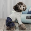 2020 new product dog clothes denim knitted jumpsuit medium and small cat four-legged bottoming shirt VIP autumn and winter clothes	