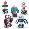 magnetic robots blocks set for kids stacking robot toys SETM