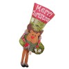 Hot Christmas decorations long legs Christmas stockings gift bag large Christmas stockings decorative pendant