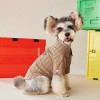 Kitten clothes summer thin fashion English short blue cat anti hair loss Pet Dog Teddy Plaid Shirt