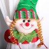 Christmas decorations creative cartoon couple curtain holding door curtain buckle home shopping mall window decoration supplies