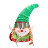 Christmas decorations creative cartoon couple curtain holding door curtain buckle home shopping mall window decoration supplies