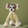 Dog clothes autumn Plush flower shirt Teddy Chenery Bomei VIP kitten pet autumn winter clothes