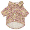 Dog clothes autumn Plush flower shirt Teddy Chenery Bomei VIP kitten pet autumn winter clothes