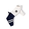 Factory direct sales of new pet clothes autumn and winter plus velvet turtleneck bottoming shirt medium and small cats and dogs warm four-legged clothes	