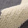 Cartoon flocking doormat household bedroom toilet doormat bathroom non slip doormat