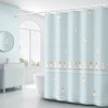 Cartoon shower curtain polyester shower curtain digital printing thickened waterproof toilet curtain balcony curtain customization