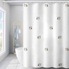 Cartoon shower curtain polyester shower curtain digital printing thickened waterproof toilet curtain balcony curtain customization