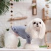 Factory direct sales of new dog clothing autumn and winter plus velvet bottoming shirt small and medium cat clothes warm pet clothes	