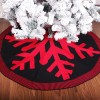Christmas Tree Skirt knitting wool tree bottom apron atmosphere Decoration Christmas Tree Skirt snowflake